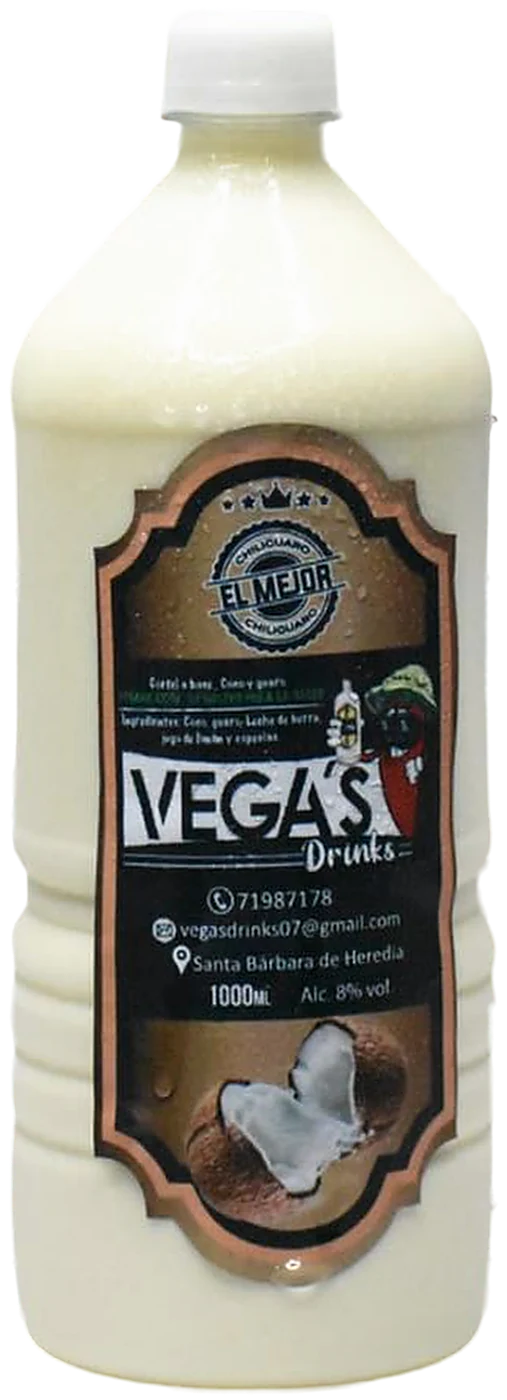 Botella de Miguelito de Coco de Vega's Drinks